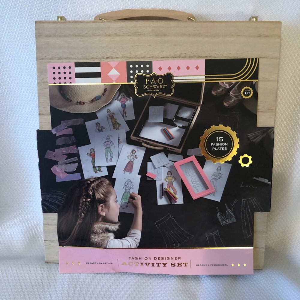 Fashion designer art set.